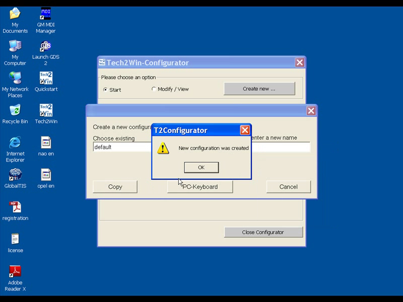 install gm mdi manager software